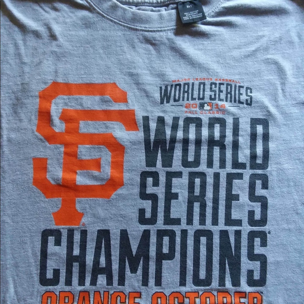 2014 Giants World Series champions T Shirt
